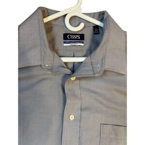 Chaps Regular Fit, Long sleeve, button down, casual shirt, men's size 18 34/35